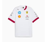 PUMA Scuderia Ferrari F1 2025 Driver's Oversized Tshirt - White - Size: XXL
