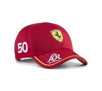 Scuderia Ferrari Le Mans 24 Hour 2025 No. 50 Baseball Cap Adults - Dark Cherry