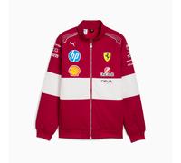 PUMA Scuderia Ferrari 2025 Team Racing Jacket Men, Dark Cherry, size Large