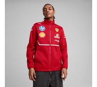 PUMA Scuderia Ferrari 2025 Team Softshell Jacket Men, Dark Cherry, size XL