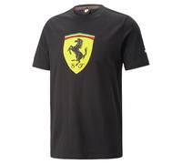 Puma Scuderia Ferrari Big Shield Mens T-Shirt Colour: Black, Size: Extra Large