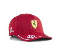 PUMA Scuderia Ferrari F1 2025 Charles Leclerc Kids' Cap - Red- One Size Fits Most
