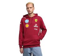 PUMA Scuderia Ferrari F1 2025 Kids' Team Hoodie - Red - Size: 4/5 Years