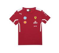 PUMA Scuderia Ferrari F1 2025 Kids' Team Tshirt - Red - Size: 5/6 Years