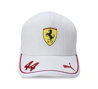 PUMA Scuderia Ferrari F1 2025 Lewis Hamilton Cap White One Size Fits Most