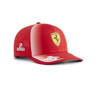 PUMA Scuderia Ferrari F1 2026 Charles Leclerc Cap - Red - One Size Fits Most