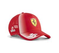 PUMA Scuderia Ferrari F1 2026 Charles Leclerc Trucker Cap - Red - One Size Fits Most