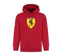 PUMA Scuderia Ferrari F1 Hoodie with Large Scudetto shield print on chest - Red - Size: L