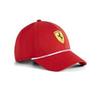 PUMA Scuderia Ferrari F1 Kids' Classic Logo Cap | Features a TPU logo and embroidered logo, Curved brim with adjustable rear fastener, Officially licensed