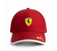 PUMA Scuderia Ferrari F1 Kids' Classic Logo Cap - Red- One Size Fits Most