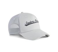 PUMA Scuderia Ferrari F1 Logo Trucker Cap - White - One Size Fits Most