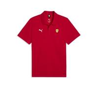 PUMA Scuderia Ferrari F1 Men's Classic Polo - Rosso Corsa - Size: L