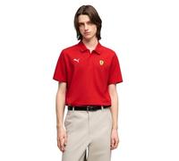 PUMA Scuderia Ferrari F1 Men's Classic Polo - Rosso Corsa - Size: M