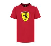 PUMA Scuderia Ferrari F1 Men's Tshirt with Large Scudetto Shield Logo - Red - Size: L