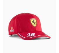 PUMA Scuderia Ferrari Hp Leclerc Baseball Cap, Dark Cherry