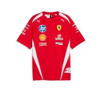 PUMA Scuderia Ferrari HP Replica Pilot Lewis Hamilton Leclerc 2026 Men's T-Shirt, red, S