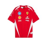 PUMA Scuderia Ferrari HP Replica Pilot Lewis Hamilton Leclerc 2026 Men's T-Shirt, red, XXL