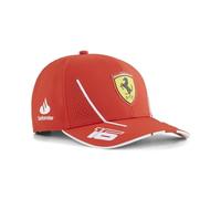 Puma Childrens Unisex Youth Scuderia Ferrari 2024 Replica Collection Charles Leclerc Cap - Red - One Size
