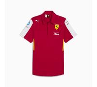 PUMA Scuderia Ferrari Lmh Replica Polo Shirt Men, Dark Cherry, size Small