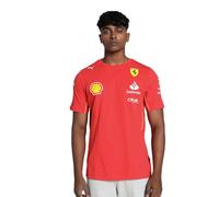 Puma Scuderia Ferrari Mens Team T-Shirt Size: Extra Large, Colour: Red