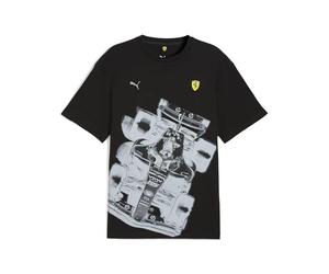 PUMA Scuderia Ferrari Mens Premium Tee Black XL