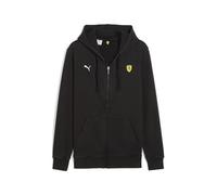 PUMA Scuderia Ferrari Mens Sportswear Hooded Sweat Jacket Black XL