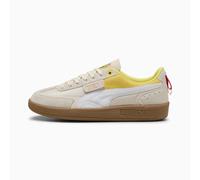 PUMA Scuderia Ferrari Palermo Sneakers Unisex, Alpine Snow/Speed Yellow, size 7.5