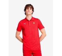Puma Scuderia Ferrari Race Polo Cloudspun Short Sleeve Red - M