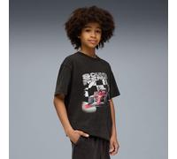 PUMA Scuderia Ferrari Sportswear Car Graphic T-Shirt Youth, Black, size 5-6 Youth