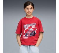 PUMA Scuderia Ferrari Sportswear Car Graphic T-Shirt Youth, Red, size 5-6 Youth