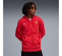 PUMA Scuderia Ferrari Sportswear Hooded Sweat Jacket Men, Red, size Small
