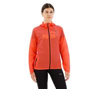 Puma Seasons Ultra Lightweight Trail Full Zip Sweatshirt Orange S Women