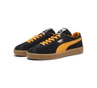 PUMA Delphin Sneakers, Black/Pumpkin Pie, size 3.5
