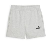 Puma Select Ess Small No. 1 Logo 5´´ Sweat Shorts Grey S Woman