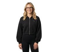 Puma Select Wardrobe Ess Cropped Full Zip Sweatshirt