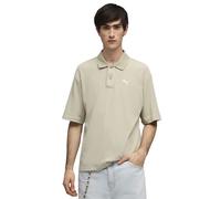 Puma Select Wardrobe Ess Waffle Boxy Fit Short Sleeve Polo