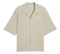 Puma Select Wardrobe Ess Waffle Boxy Fit Short Sleeve Shirt