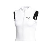 PUMA Selena Gomez zip crop top - White L-XL