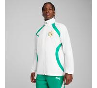 PUMA Senegal 2025 Pre-Match Woven Jacket Men, White/Sport Green, size 2XL