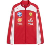 PUMA Scuderia Ferrari F1 2026 Men's Team Softshell Jacket - Red | Unisex regular fit, Design emphasizes white and red heritage colours, All the latest team and partner logos