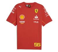 Puma Sf Sainz Short Sleeve T-shirt Red XL Men