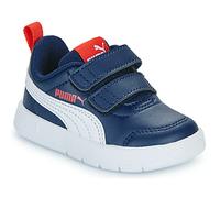 Puma Boy's Unisex Kids COURTFLEX V3 V INF Sneaker, Navy White RED, 6 UK Child