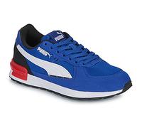 PUMA Graviton Jr Kids Trainers Blue/White/Black 5 UK Child