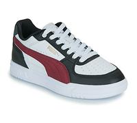 PUMA CAVEN III JR Sneaker, Black-Team Regal RED White, 3.5 UK