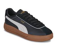 PUMA Women's Club KLASSIKA Sneaker, Black White Gold, 6.5 UK