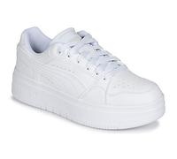 Puma Shoes (Trainers) Rebound Femme Low in White 8