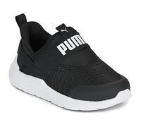 PUMA Soft Wired 2 SlipPUMATech Sneakers Toddlers, Black/White, size 4