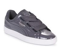 Puma Shoes (Trainers) WN BASKET HEART PATENT.IRO in Grey 5