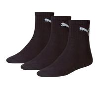 Uk 2h-5 Black Pack Of 3 Puma Short Crew Socks - socks puma crew 3 pairs shorts sports tennis size black