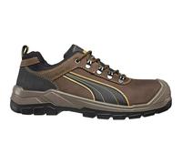 PUMA Sierra Nevada Low S3 Brown Shoe EU 42 Rubber Sole HRO 640730-42